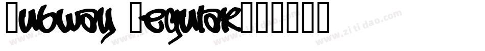 Subway Regular字体转换